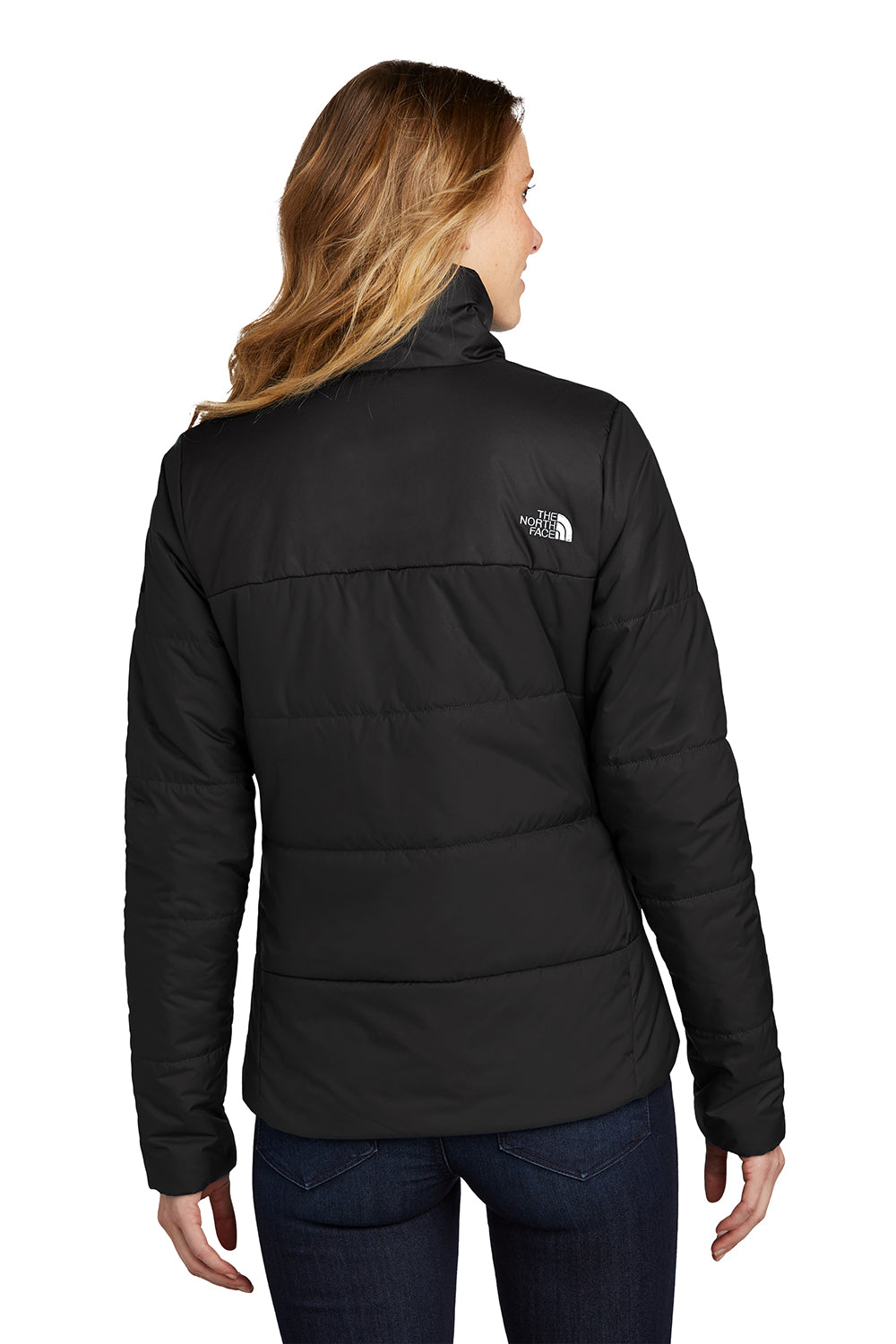 The North Face NF0A7V6K Womens Everyday Insulated Full Zip Jacket Black Back