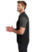 Nike Mens Dry Short Sleeve Polo Shirt Black/Anthracite Grey Side