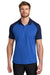 Nike Mens Dry Short Sleeve Polo Shirt Game Royal Blue/Midnight Navy Blue Front