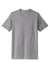 Next Level Mens Jersey Short Sleeve Crewneck T-Shirt Heather Gray Flat Front