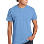 Next Level Mens CVC Jersey Short Sleeve Crewneck T-Shirt - Heather Columbia Blue