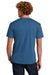 Next Level NL6210/N6210/6210 Mens CVC Jersey Short Sleeve Crewneck T-Shirt Heather Cool Blue Back