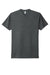Next Level NL6210/N6210/6210 Mens CVC Jersey Short Sleeve Crewneck T-Shirt Heather Heavy Metal Grey Flat Front