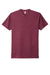 Next Level NL6210/N6210/6210 Mens CVC Jersey Short Sleeve Crewneck T-Shirt Heather Maroon Flat Front