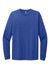 Next Level NL6211 Mens CVC Long Sleeve Crewneck T-Shirt Royal Blue Flat Front