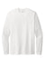 Next Level NL6211 Mens CVC Long Sleeve Crewneck T-Shirt White Flat Front