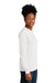 Next Level NL6211 Mens CVC Long Sleeve Crewneck T-Shirt White Side