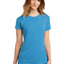 Next Level Mens Jersey Short Sleeve Crewneck T-Shirt - Vintage Turquoise Blue - Closeout
