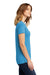 Next Level NL6710/6710 Mens Jersey Short Sleeve Crewneck T-Shirt Vintage Turquoise Blue Side
