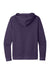Next Level Mens Fleece Hooded Sweatshirt Hoodie Galaxy Purple Flat Back