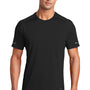 Ogio Mens Endurance Level Moisture Wicking Mesh Short Sleeve Crewneck T-Shirt - Blacktop