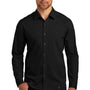 Ogio Mens Commuter Long Sleeve Button Down Shirt - Blacktop