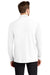 Ogio Mens Caliber 2.0 Long Sleeve Polo Shirt Bright White Side