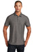 Ogio Mens Slate Short Sleeve Polo Shirt Gear Grey Front