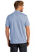 Ogio Mens Code Stretch Short Sleeve Polo Shirt Heather Force Blue Side