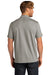 Ogio Mens Code Stretch Short Sleeve Polo Shirt Heather Tarmac Grey Side