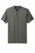 Ogio OG148 Evolution Short Sleeve Henley T-Shirt Tarmac Grey Flat Front