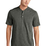 Ogio Mens Evolution Moisture Wicking Short Sleeve Henley T-Shirt - Tarmac Grey