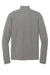 Ogio Mens Command 1/4 Snap Sweater Gear Grey Flat Back