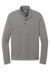 Ogio Mens Command 1/4 Snap Sweater Gear Grey Flat Front