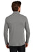 Ogio Mens Command 1/4 Snap Sweater Gear Grey Back