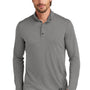 Ogio Mens Command 1/4 Snap Long Sleeve Sweater - Gear Grey