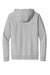 Ogio OG162 Mens Revive Full Zip Hooded Sweatshirt Hoodie Heather Light Grey Flat Back
