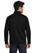 Ogio OG729 Mens Grit Fleece 1/4 Zip Sweatshirt Blacktop Back