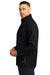 Ogio Mens Utilitarian Full Zip Hooded Jacket Blacktop Side