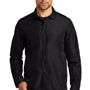 Ogio Mens Water Resistant Reverse Button Down Shirt Jacket - Blacktop