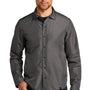 Ogio Mens Water Resistant Reverse Button Down Shirt Jacket - Gear Grey