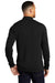 Ogio Mens Luuma Fleece 1/4 Zip Sweatshirt Blacktop Side