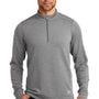 Ogio Mens Luuma Fleece 1/4 Zip Sweatshirt - Heather Petrol Grey