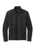 Ogio OG823 Flux 1/4 Zip Sweatshirt Heather Blacktop Flat Front