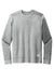 Ogio OG825 Luuma Flex Crewneck Sweatshirt Heather Tarmac Grey Flat Front