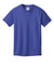 Port & Company Youth Beach Wash Short Sleeve Crewneck T-Shirt Iris Blue Flat Front