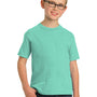 Port & Company Youth Beach Wash Short Sleeve Crewneck T-Shirt - Cool Mint Green