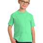 Port & Company Youth Beach Wash Short Sleeve Crewneck T-Shirt - Jadeite Green