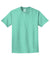 Port & Company Mens Beach Wash Short Sleeve Crewneck T-Shirt Cool Mint Green Flat Front