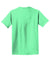 Port & Company PC099 Mens Beach Wash Short Sleeve Crewneck T-Shirt Jadeite Green Flat Back