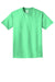 Port & Company PC099 Mens Beach Wash Short Sleeve Crewneck T-Shirt Jadeite Green Flat Front
