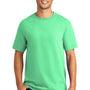 Port & Company Mens Beach Wash Short Sleeve Crewneck T-Shirt - Jadeite Green