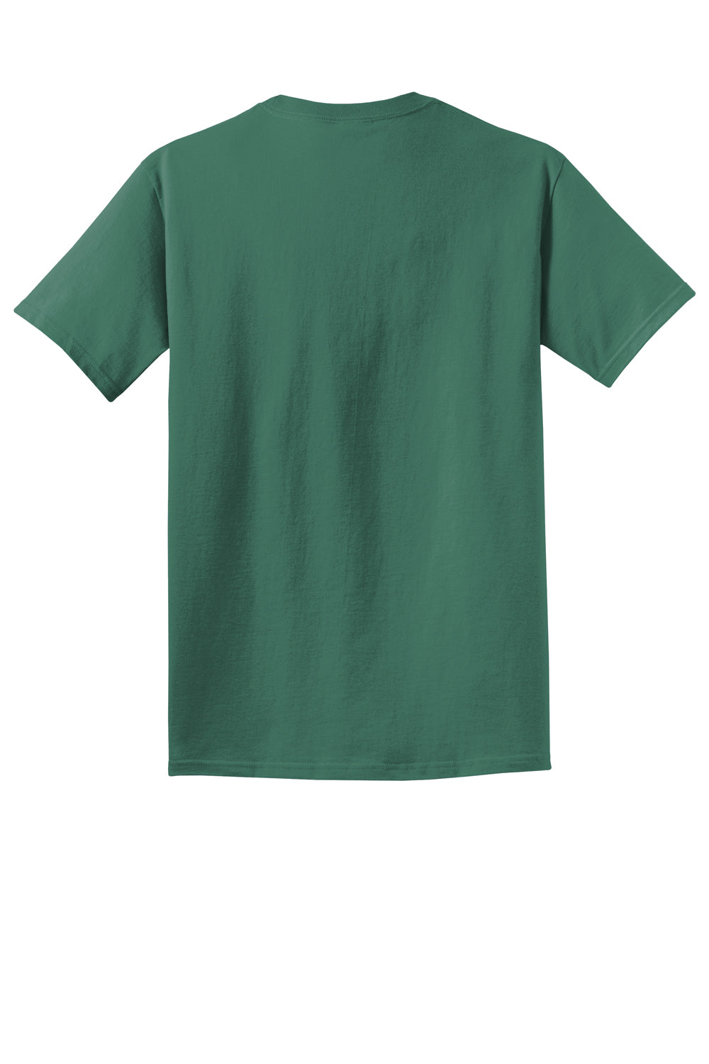 Port & Company Mens Beach Wash Short Sleeve Crewneck T-Shirt Nordic Green Flat Back