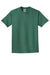 Port & Company Mens Beach Wash Short Sleeve Crewneck T-Shirt Nordic Green Flat Front