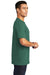 Port & Company Mens Beach Wash Short Sleeve Crewneck T-Shirt Nordic Green Side