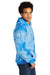 Port & Company PC144 Crystal Tie-Dye Hooded Sweatshirt Hoodie Sky Blue Side