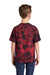 Port & Company Youth Crystal Tie-Dye Short Sleeve Crewneck T-Shirt Black/Red Side