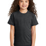 Port & Company Youth Short Sleeve Crewneck T-Shirt - Heather Black - NEW