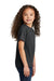 Port & Company PC330Y Youth Short Sleeve Crewneck T-Shirt Heather Black Side