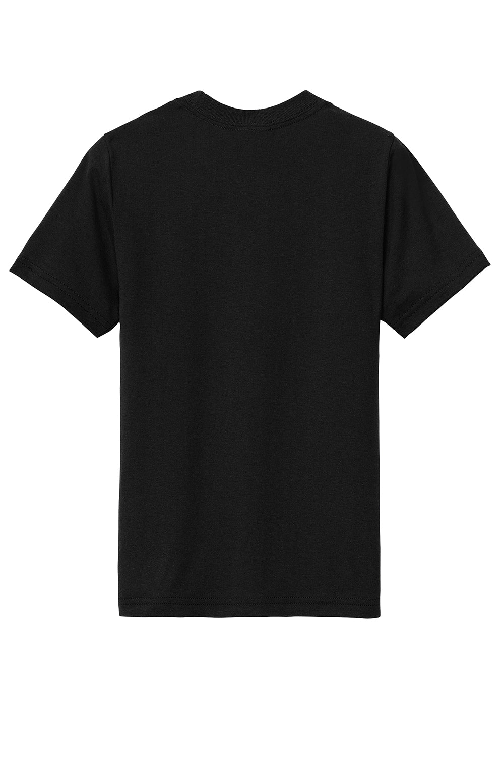 Port & Company PC330Y Youth Short Sleeve Crewneck T-Shirt Black Flat Back